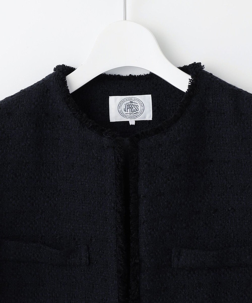J.PRESS LADIES スラブヤーン ツイード ジャケット 