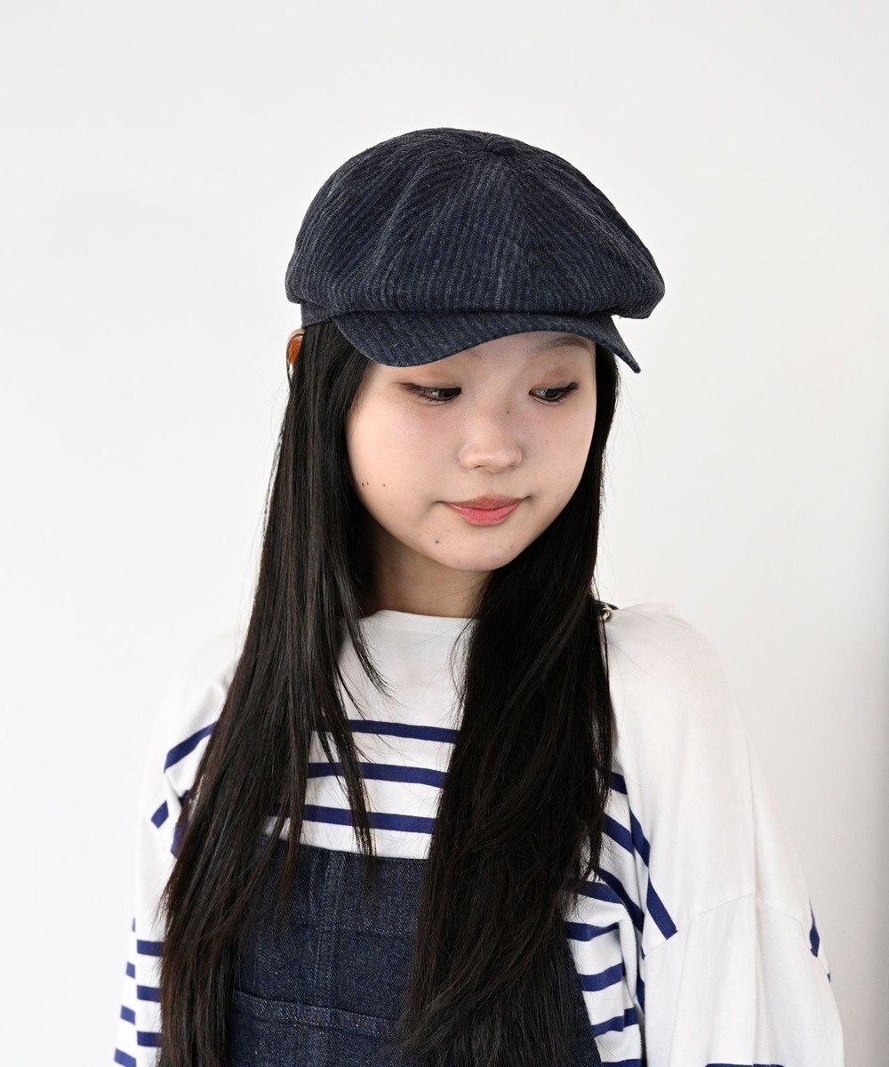 ATRENA BLACK＆INDIGO　NEWSBOY 