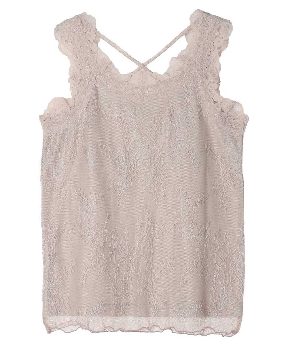 earth music&ecology 総レースキャミソール 