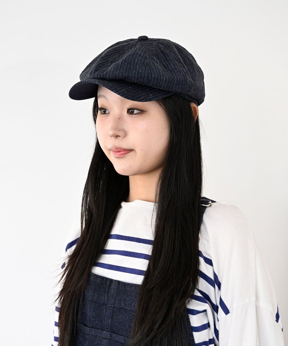 ATRENA BLACK＆INDIGO　NEWSBOY 