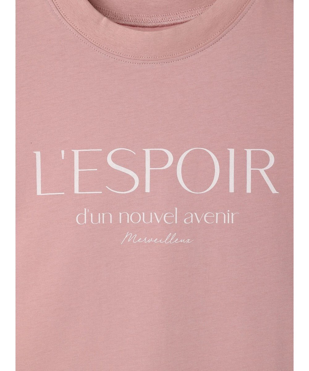 Green Parks 汗染み防止フレンチスリーブロゴＴシャツ 