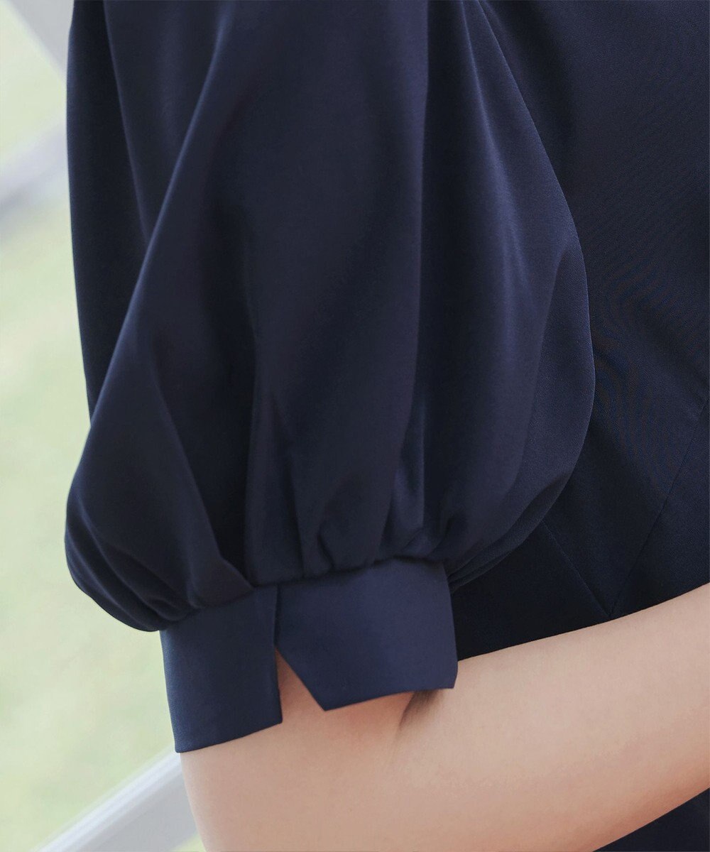 Tiaclasse 【洗える・XSサイズ】裾切替マーメイドフレアワンピース 