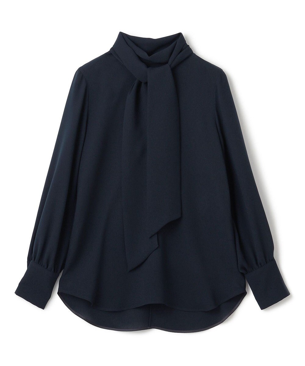 BEIGE， 【WEB限定・洗える】STOW / ボウタイブラウス 