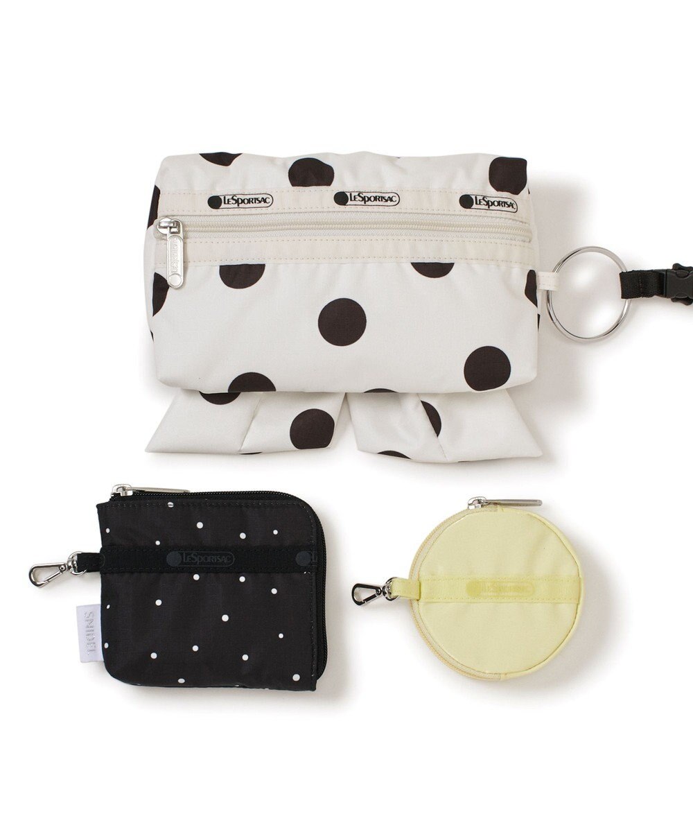 LeSportsac BOW MULTI POUCH SET/ポルカドットマルチスナイデル 