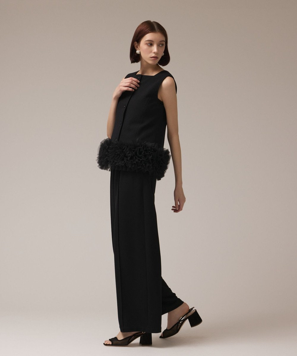 GRACE CONTINENTAL ワイドジャージパンツ 