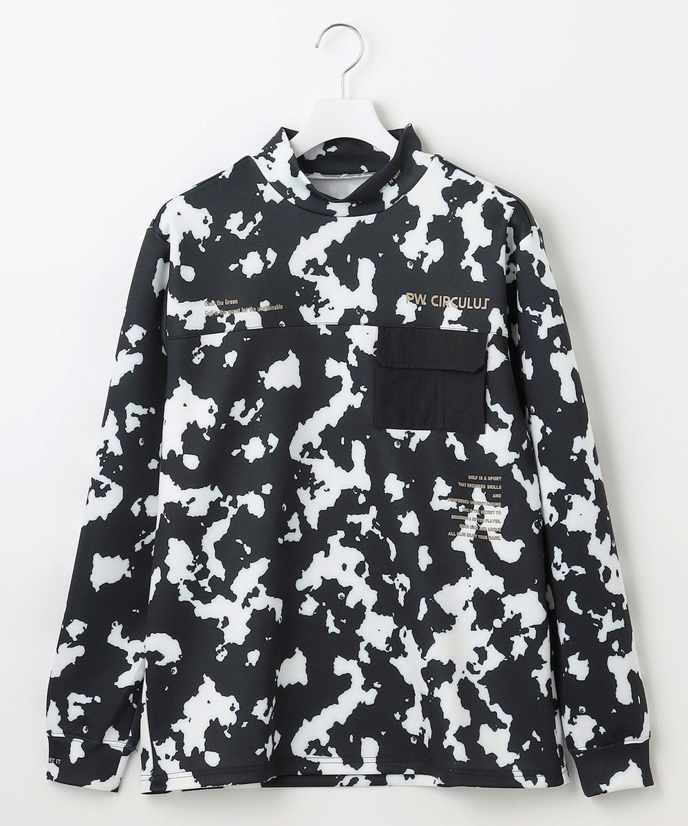 PW CIRCULUS 【ストレッチ / 快適 / 一枚でサマになる】【MEN】NEW  PINTO柄ポケットモックT 