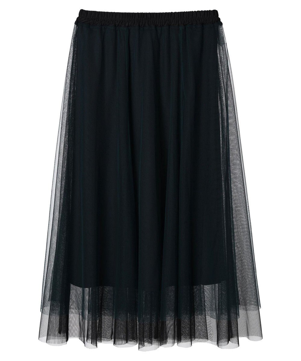 Green Parks ＳＥＴ２点　リバーシブルチュールスカート＋ペチスカート 