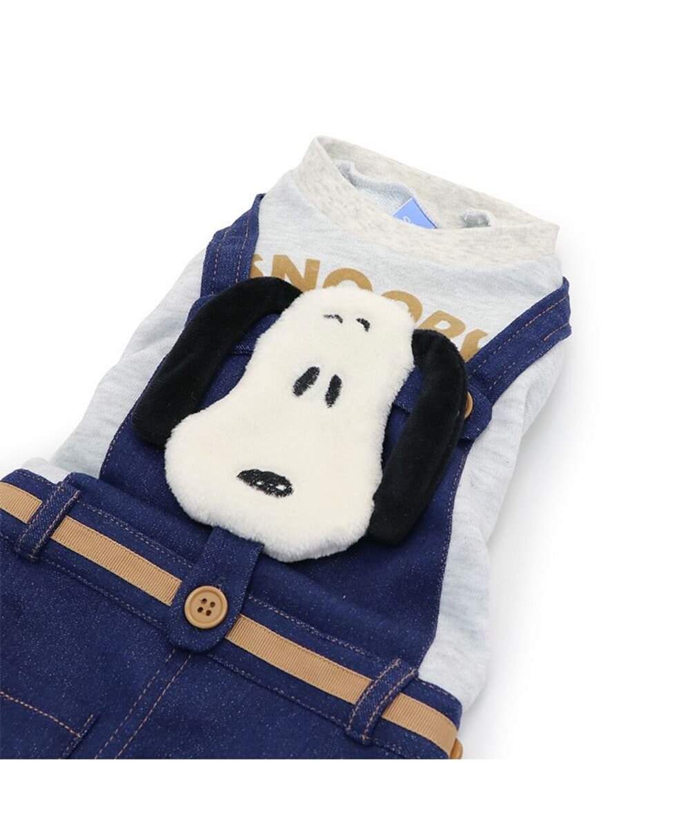 PET PARADISE スヌーピー お出かけぬいぐるみ付 パンツつなぎ  小型犬 