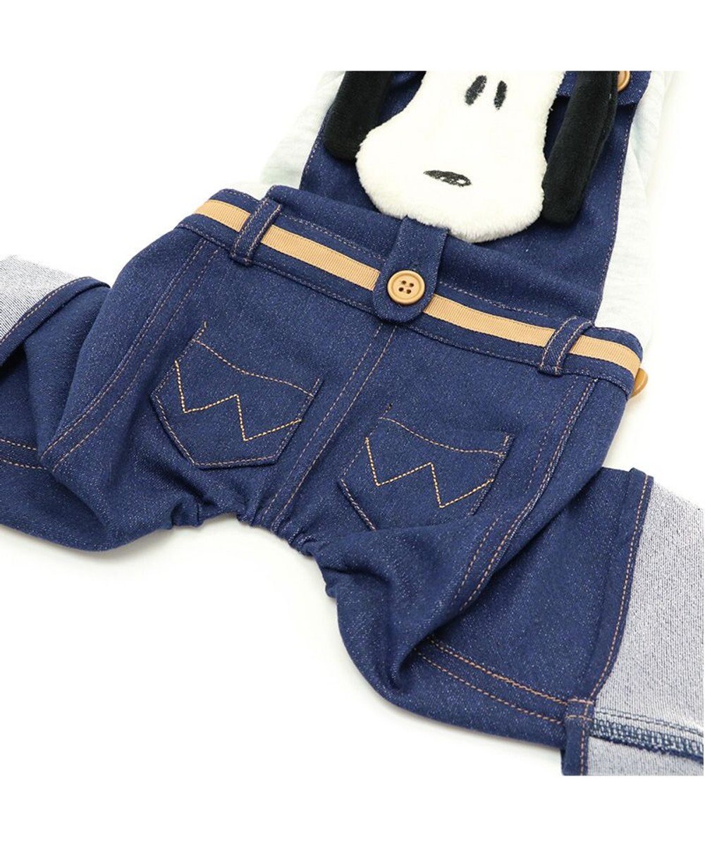 PET PARADISE スヌーピー お出かけぬいぐるみ付 パンツつなぎ  小型犬 