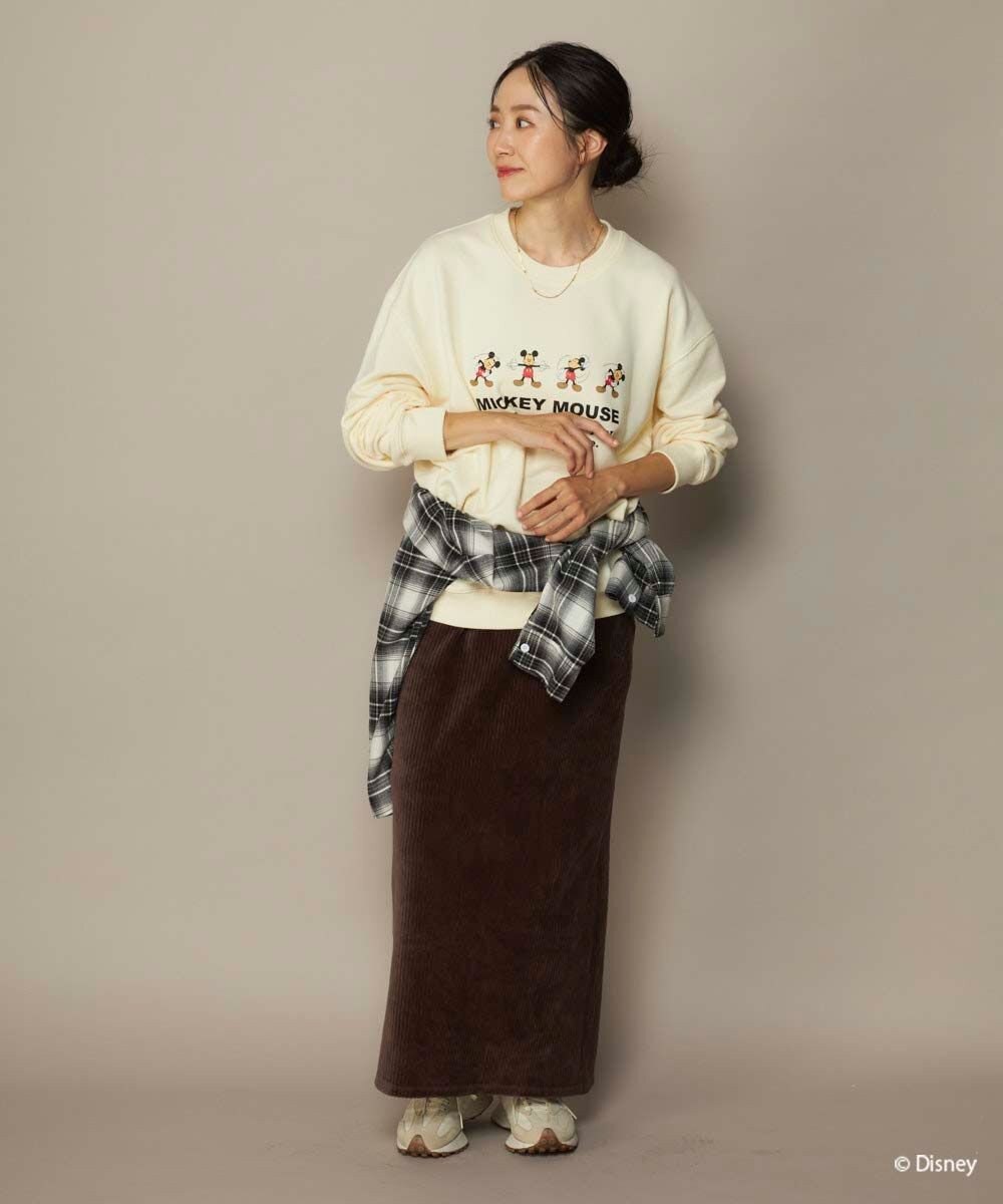 OP／FILA 【ocean pacific】ミッキー/裏毛クルースウェット【Disney/ディズニー】 