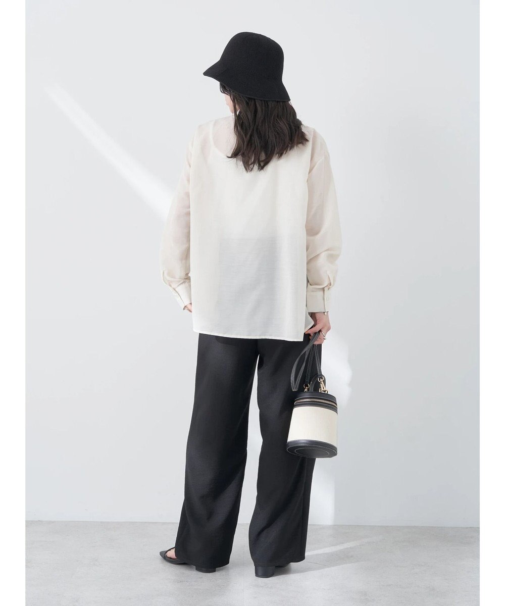 earth music&ecology ギャザーパンツ 