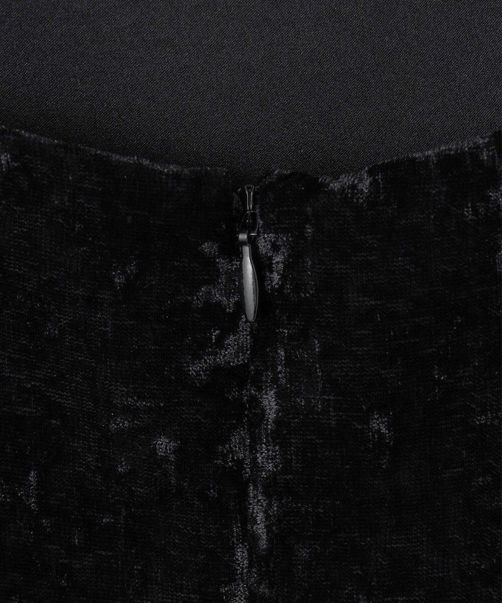 ICB 【洗える】 シアーベルベット キャミソールワンピース 