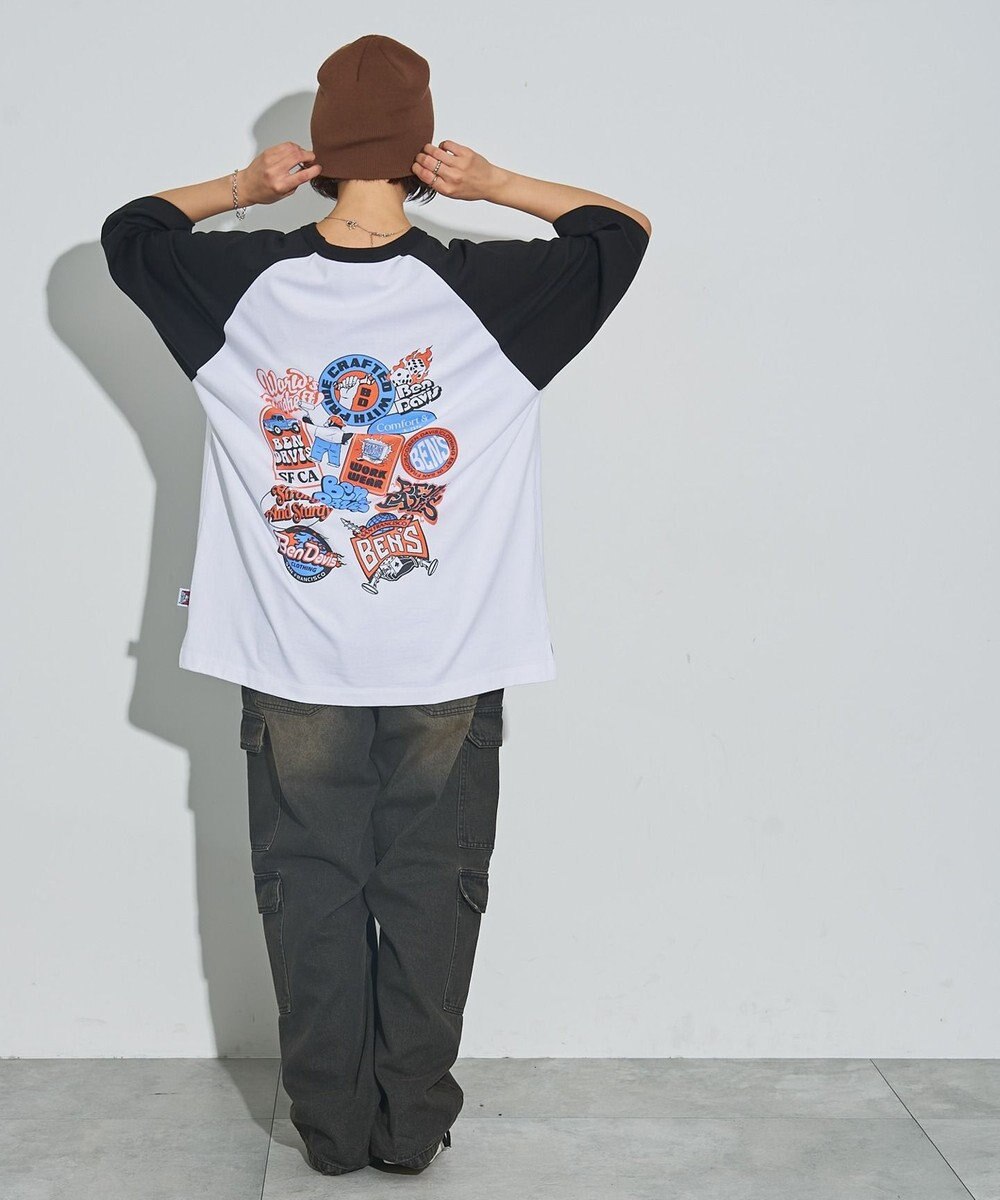 WEGO 【ユニセックス着用ITEM】別注ベンデイビスラグランT 