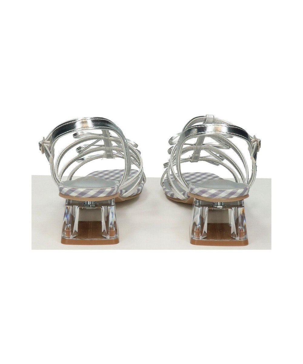 Bridget Birkin 【Bridget Birkin】ギンガムチェックリボンサンダル 