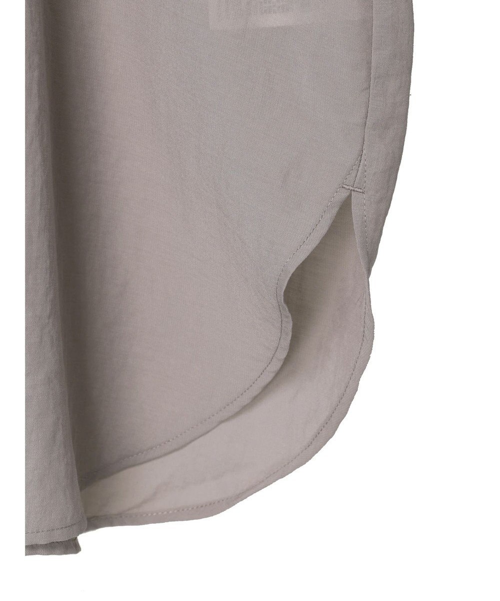 earth music&ecology ショルダースリットシャツ 