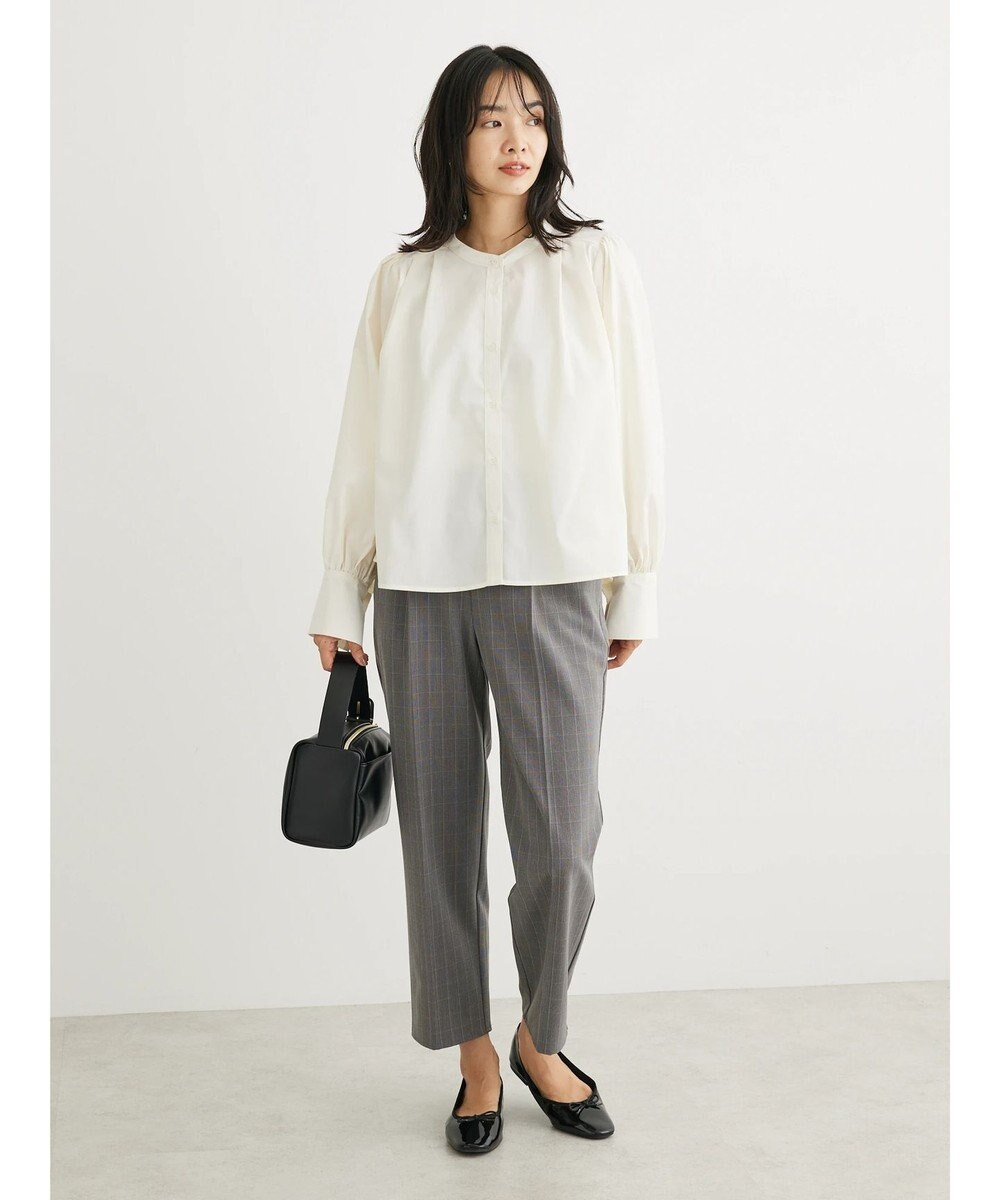 Green Parks タックブラウス 