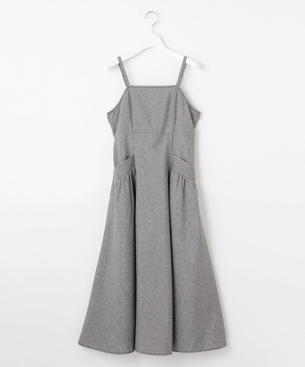 Feroux バッグリボン ジャンパースカート 