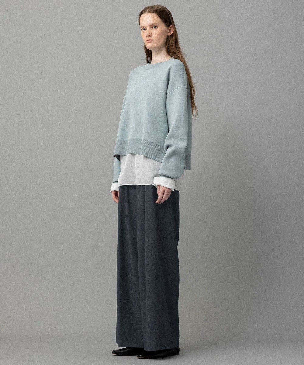 NAVE 【ReNAVE・洗える】スムースニット プルオーバー 