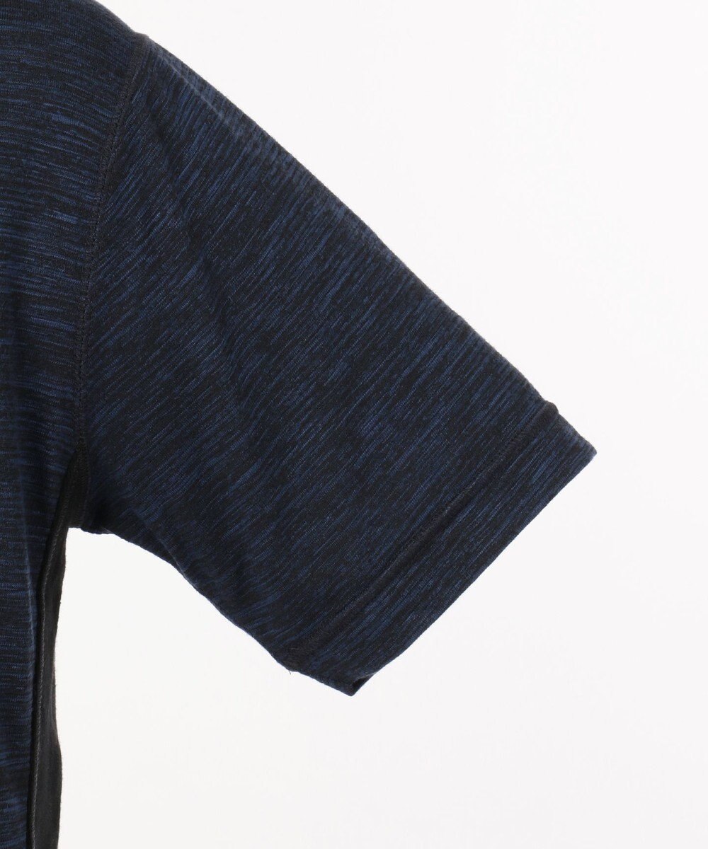 JOSEPH ABBOUD MOUNTAIN ランダムスラブリップル ポロシャツ 