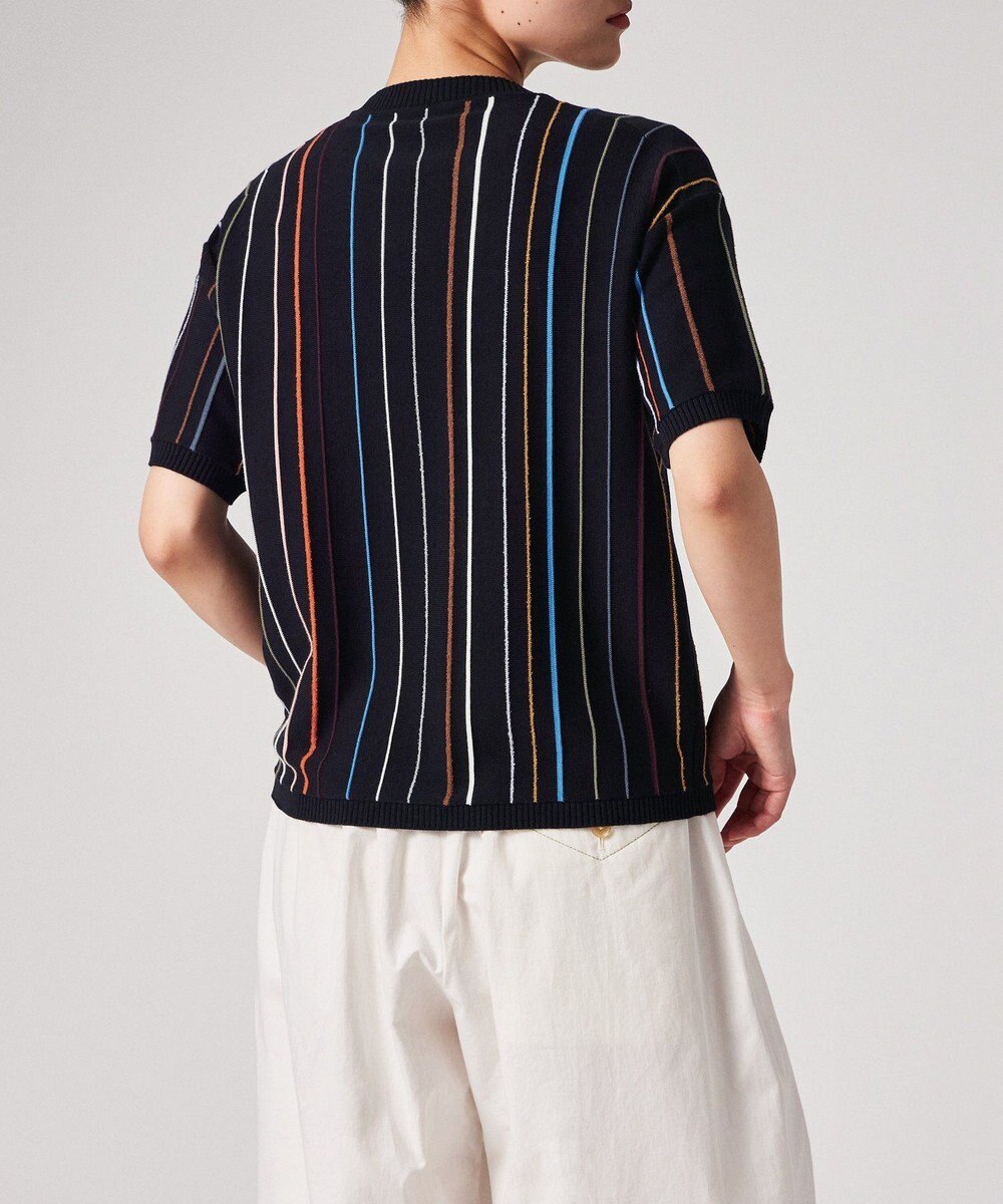 Paul Smith マルチカラーライン 半袖ニット 
