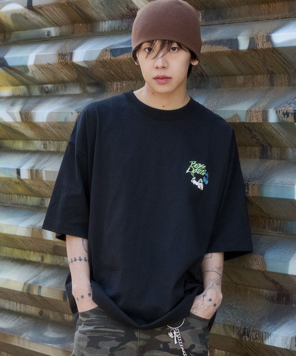 WEGO 【SMLサイズ展開】別注BENDAVISグラフィックT（SS） 