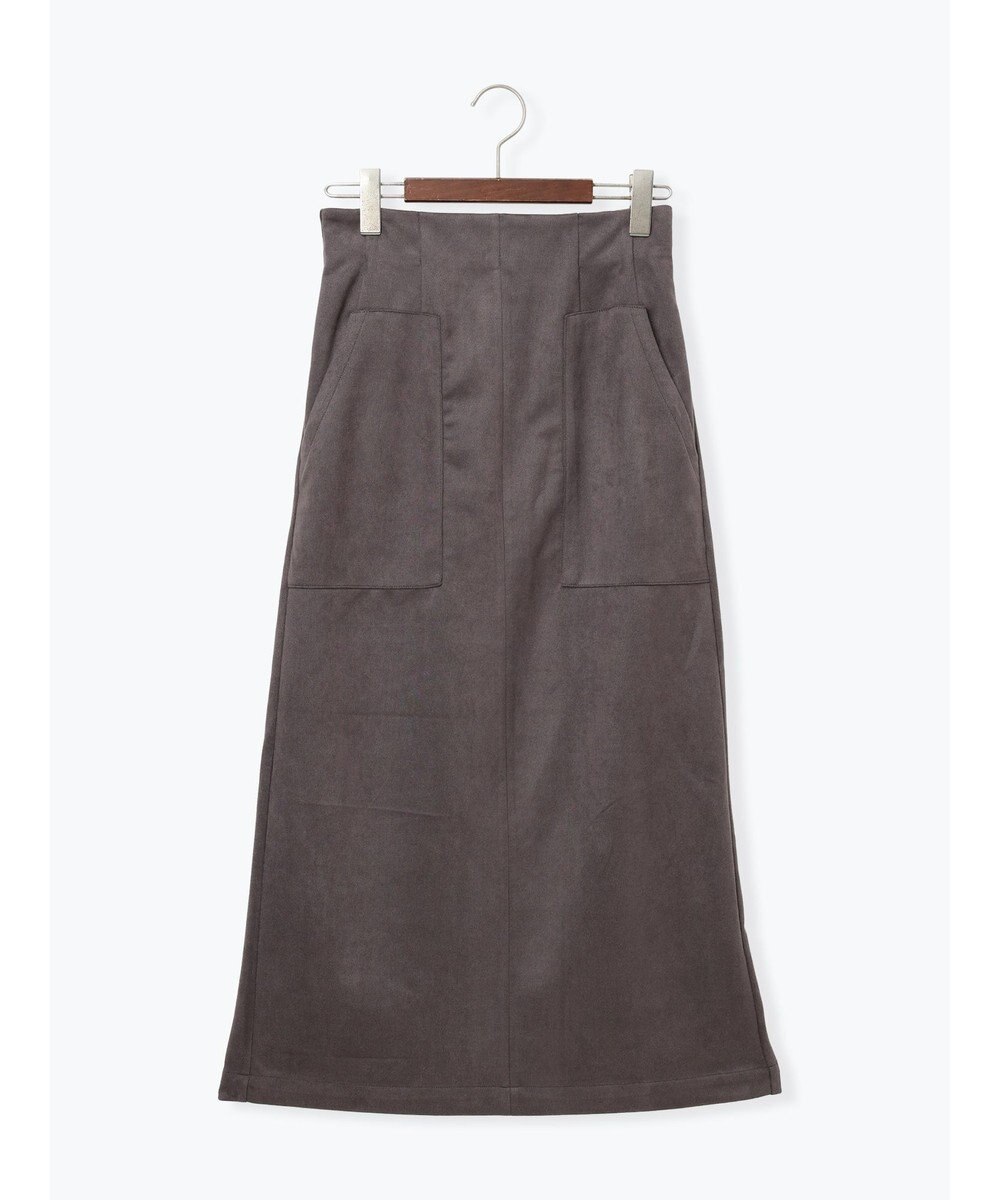 Te chichi スウェードタイトスカート 