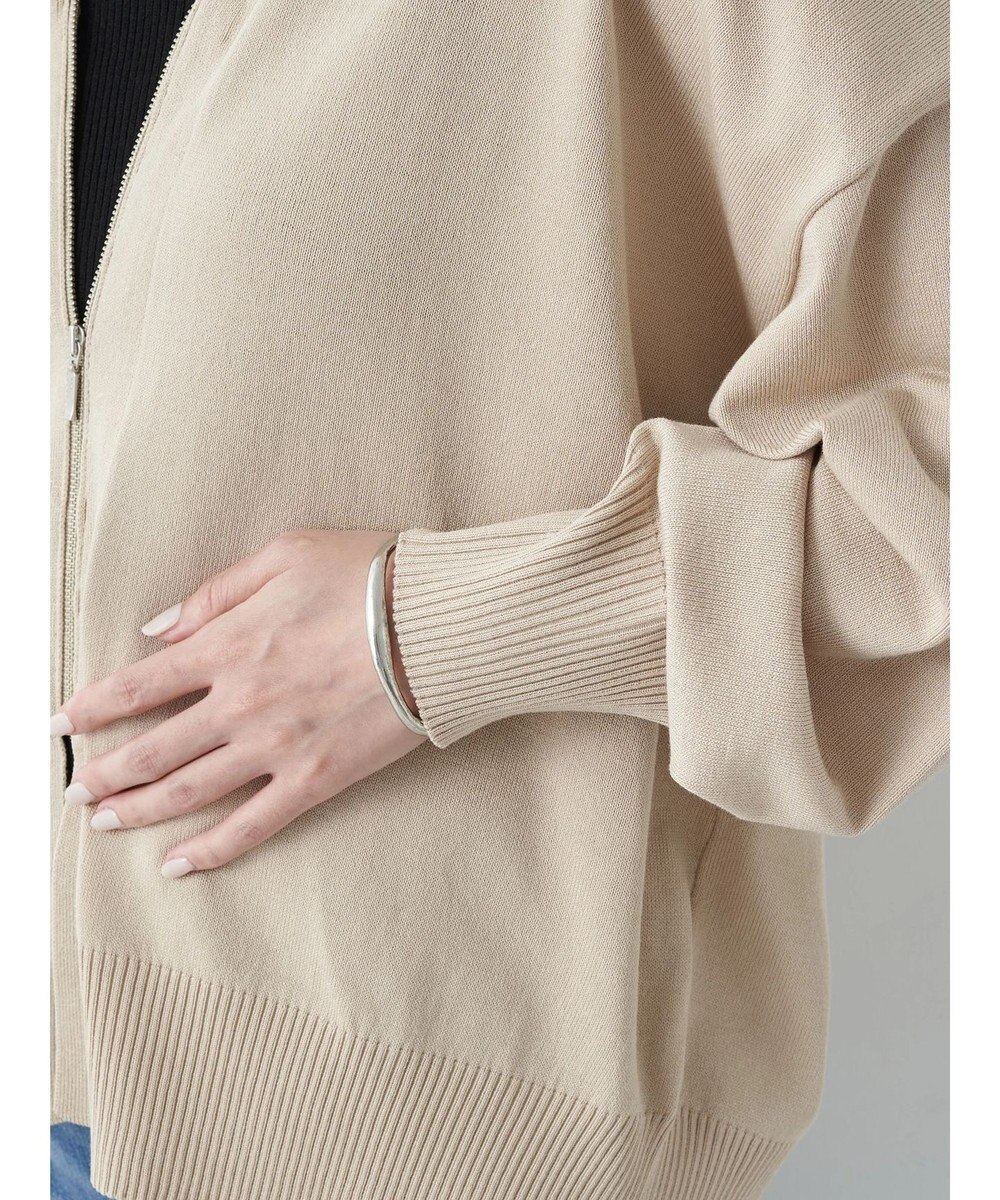 earth music&ecology ＶネックＺＩＰカーディガン 