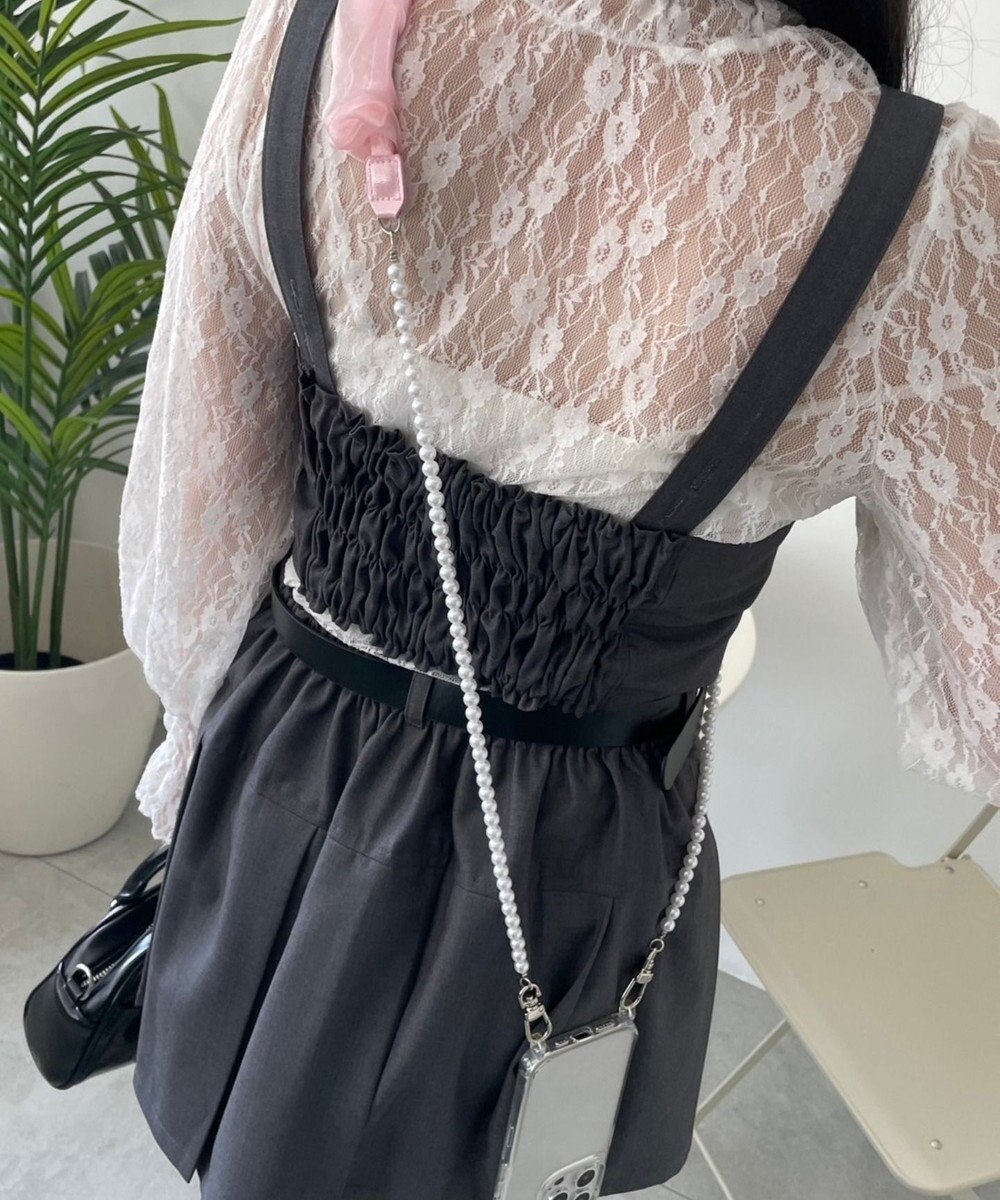 WEGO くしゅくしゅビーズストラップ 