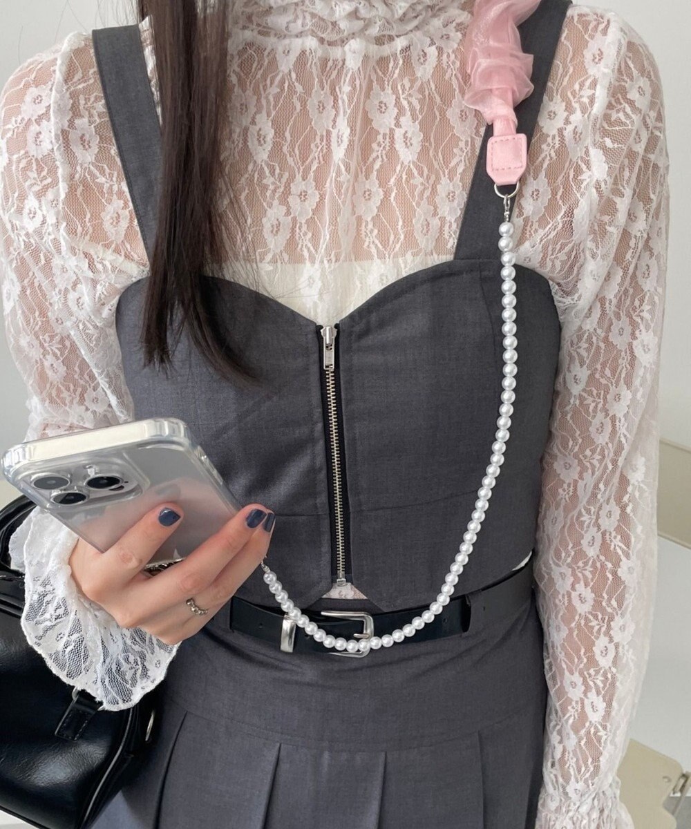 WEGO くしゅくしゅビーズストラップ 