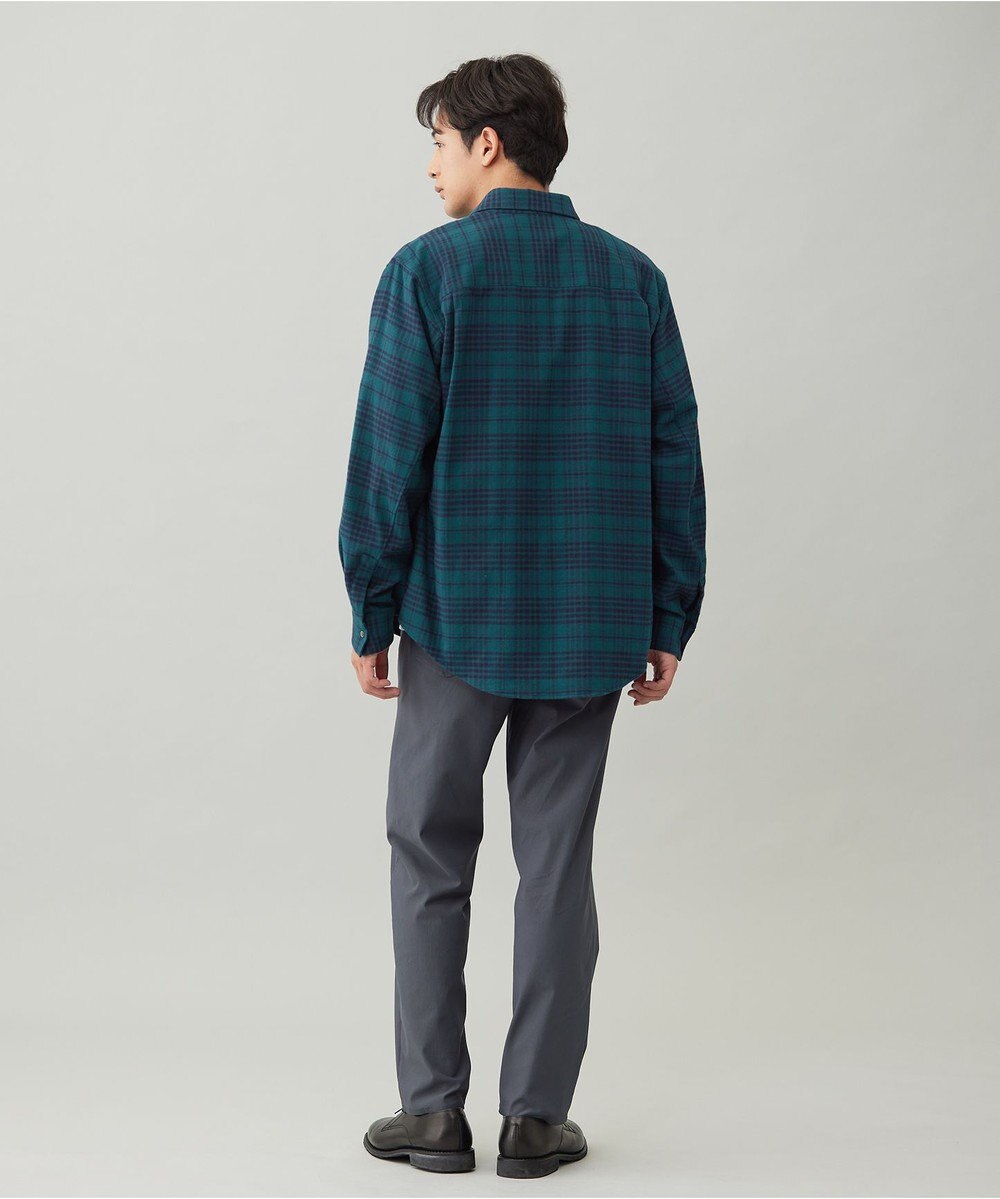 UNFILO MENS 【男女兼用】クリーンチェック ネルシャツ 