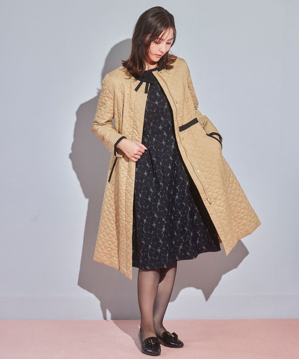 TOCCA 【消臭・洗える】CLOVER CARPET キルト中綿ロングコート 