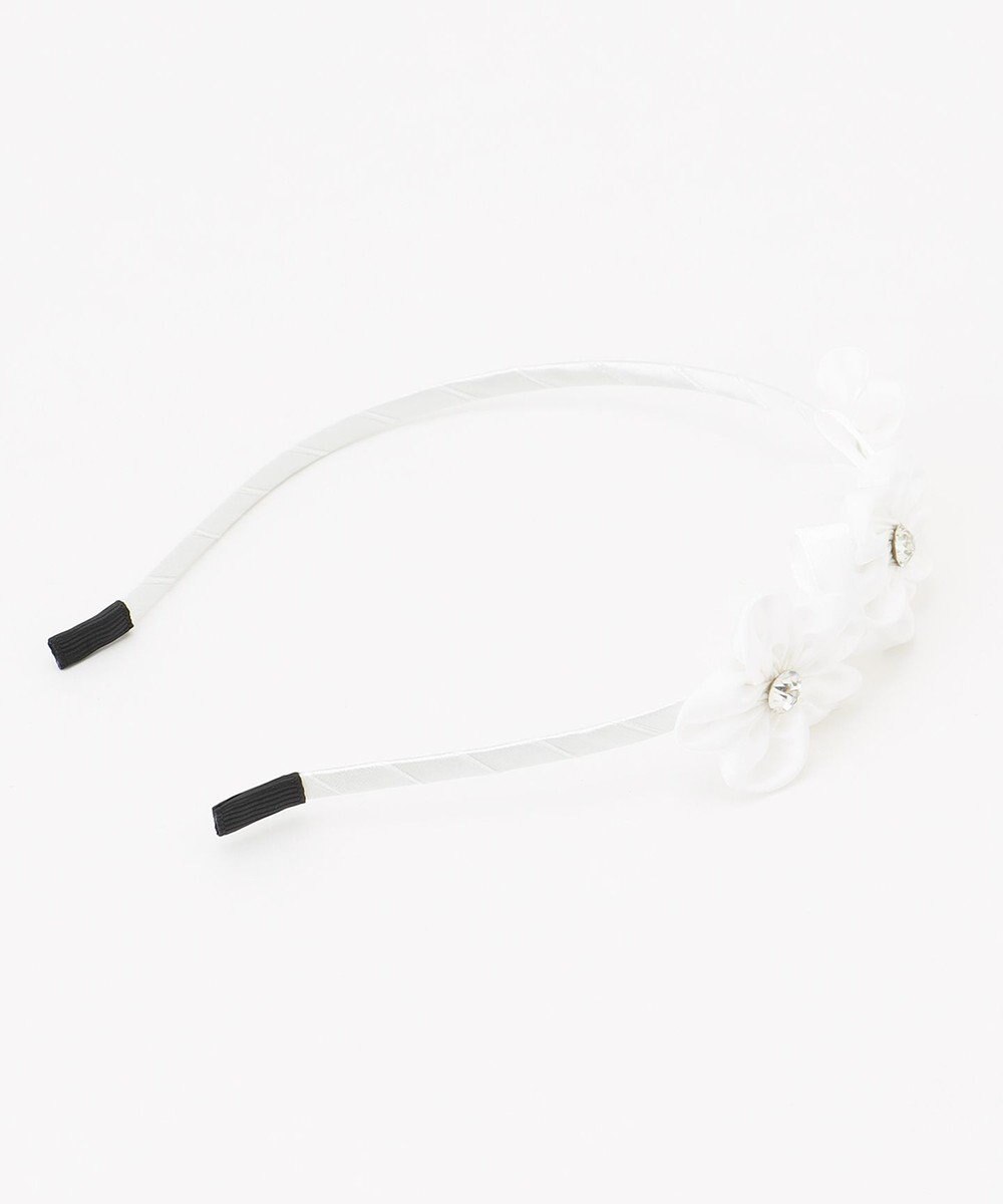 ANY KIDS お花×リボンカチューシャ 