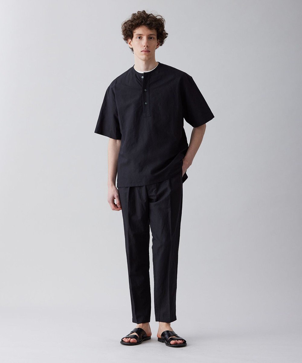 UNFILO MENS ライトリネン テーパードパンツ [23年春夏商品] 