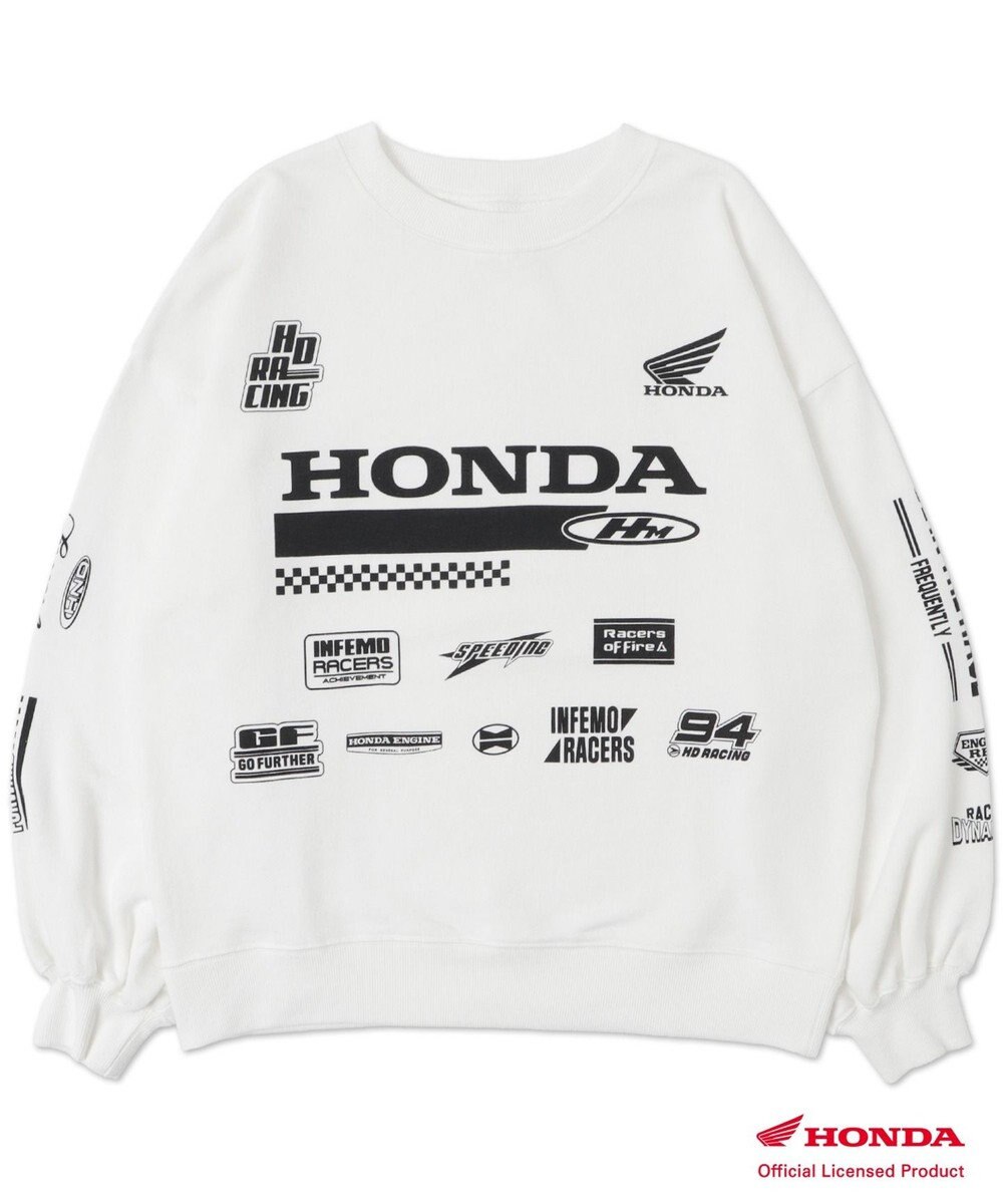 WEGO 別注Hondaプルオーバービッグスウェット 