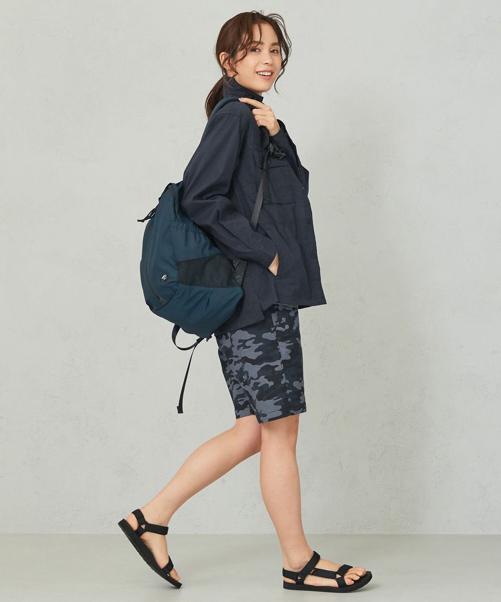 JOSEPH ABBOUD MOUNTAIN 【UNISEX】オーガニックコットンシャンブレーカモ ハーフパンツ 