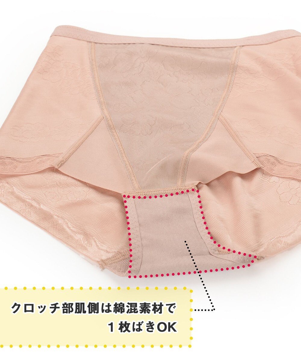 Wing ガードル 【キュッとアップパンツ】 ヒップをまるくメリハリあるラインに ラクにおなか押さえ ショート丈 KQ0545 ウイング／ワコール 