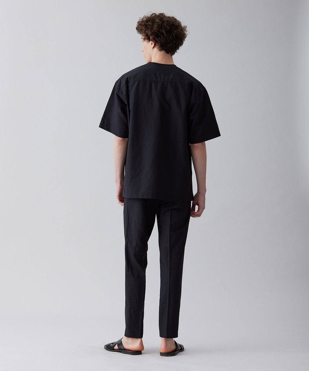 UNFILO MENS ライトリネン テーパードパンツ [23年春夏商品] 