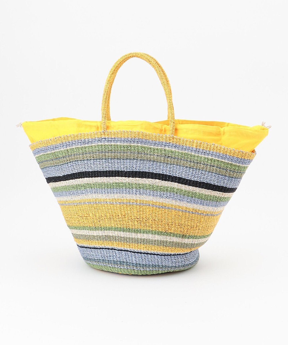 ONWARD CROSSET SELECT 【VIOLAd’ORO】MIRO アバカカラーボーダーバッグ L 