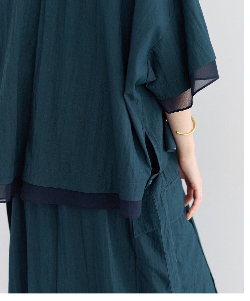 YECCA VECCA 【UVカット/遮熱/接触冷感】COOL袖シアージャケット 