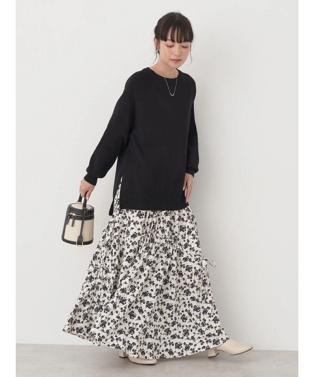 earth music&ecology サイドスリットルーズチュニック 