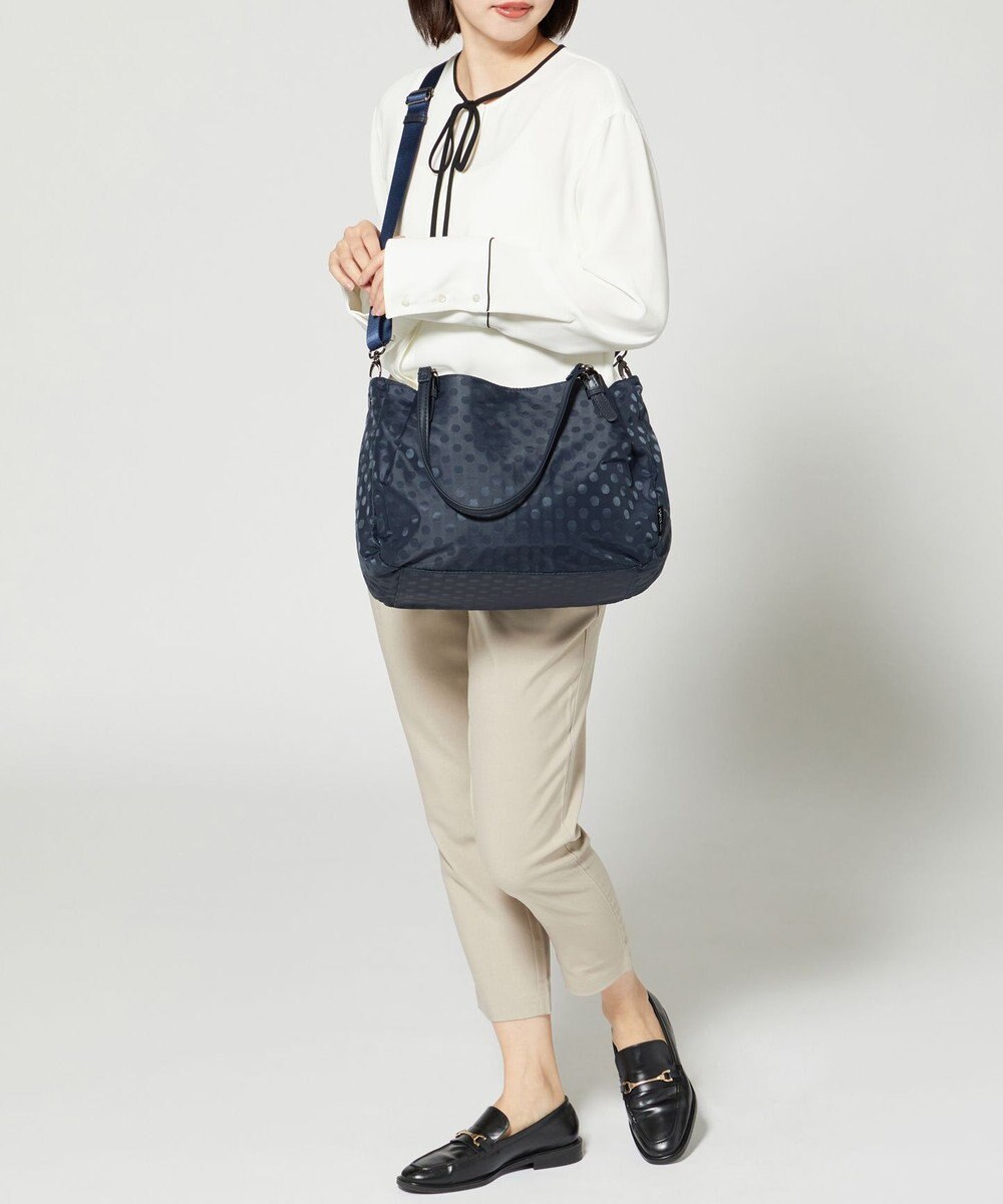 Y'SACCS 【Y’SACCS vous et】ドットジャカード マルチウェイトート Mサイズ 