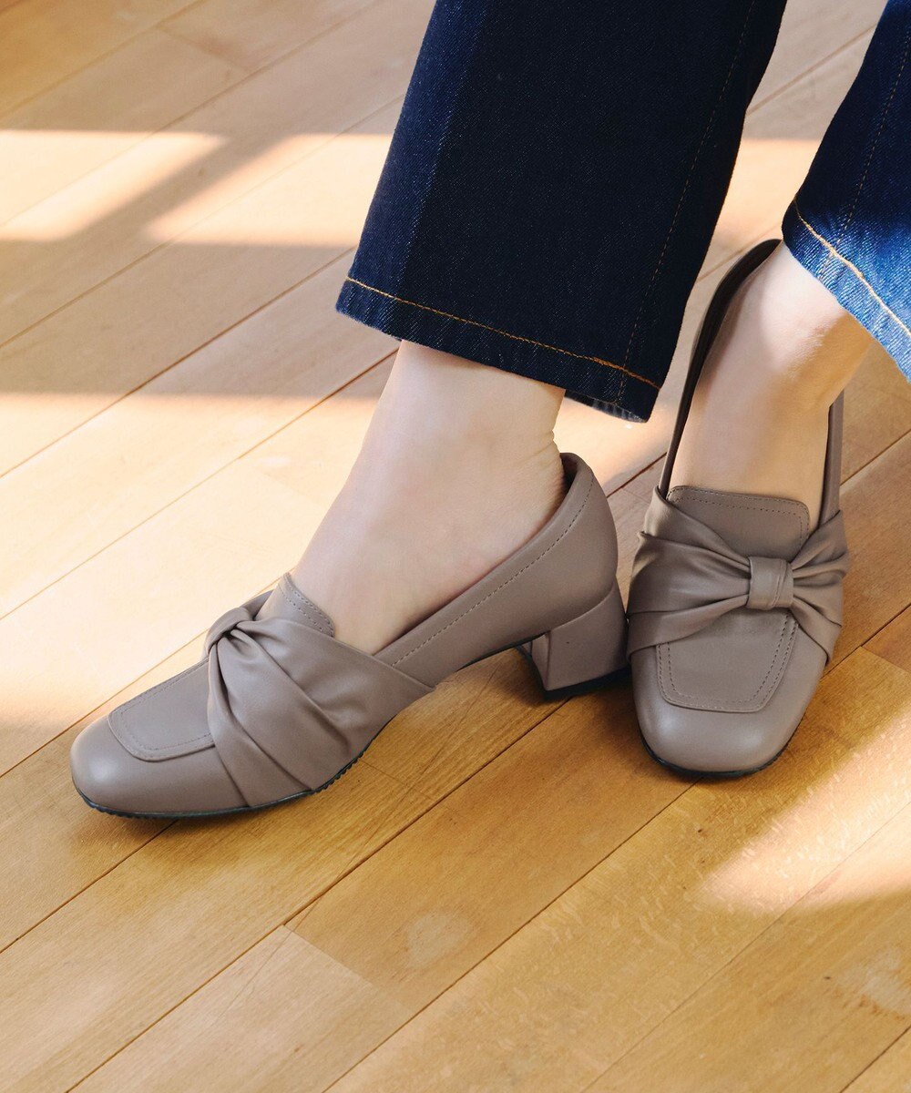 Tiaclasse 【安田美沙子さん着用】リボンローファー 