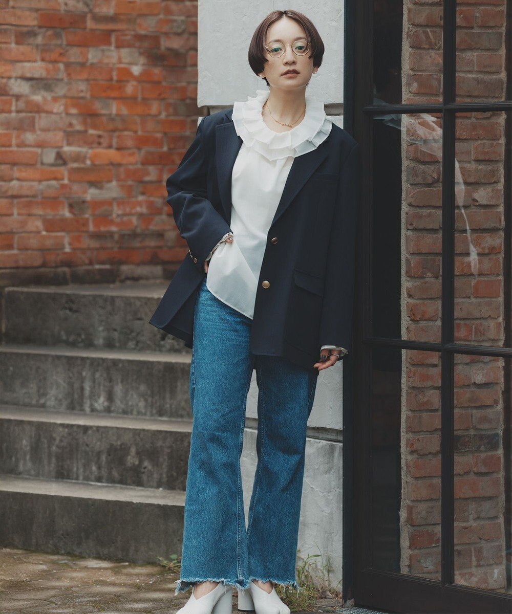 #Newans 【高山都さんコラボ】オーバーサイズテーラードジャケット 