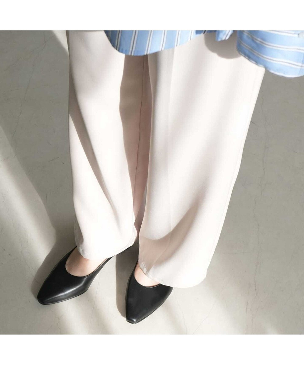 Pointer 【5cmヒール】日本製 高級本革プレーンパンプス 