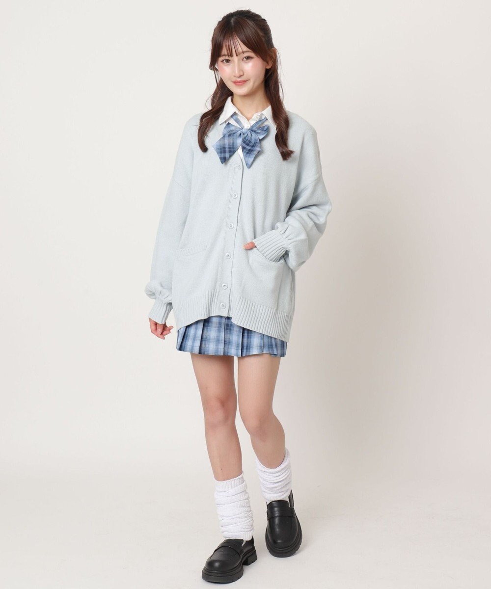 WEGO 【SCHOOLITEM】ニットカーディガン 