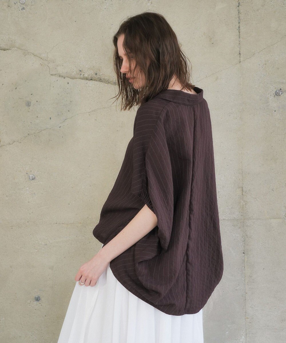 YECCA VECCA ストライプ柄シャツ 