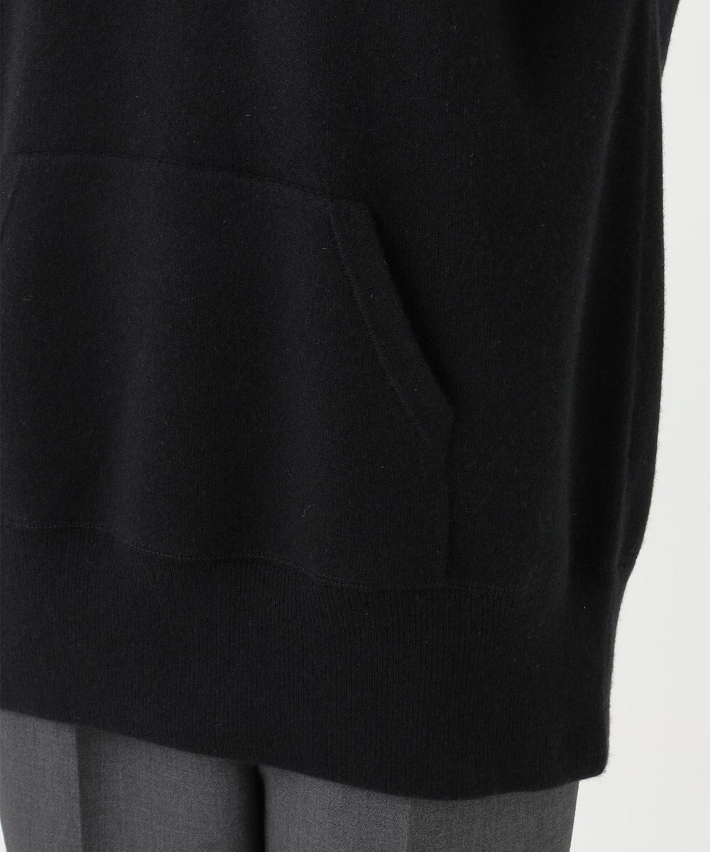 23区 【R(アール)】ウールカシミヤ ニットパーカー 