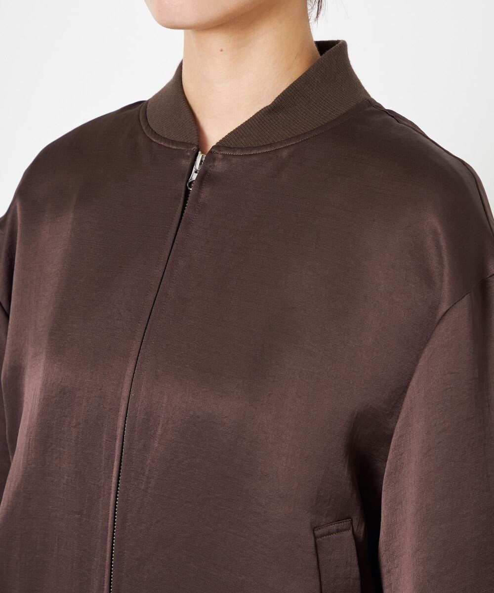 NAVE 【ReNAVE】タンブラーサテン ブルゾン 