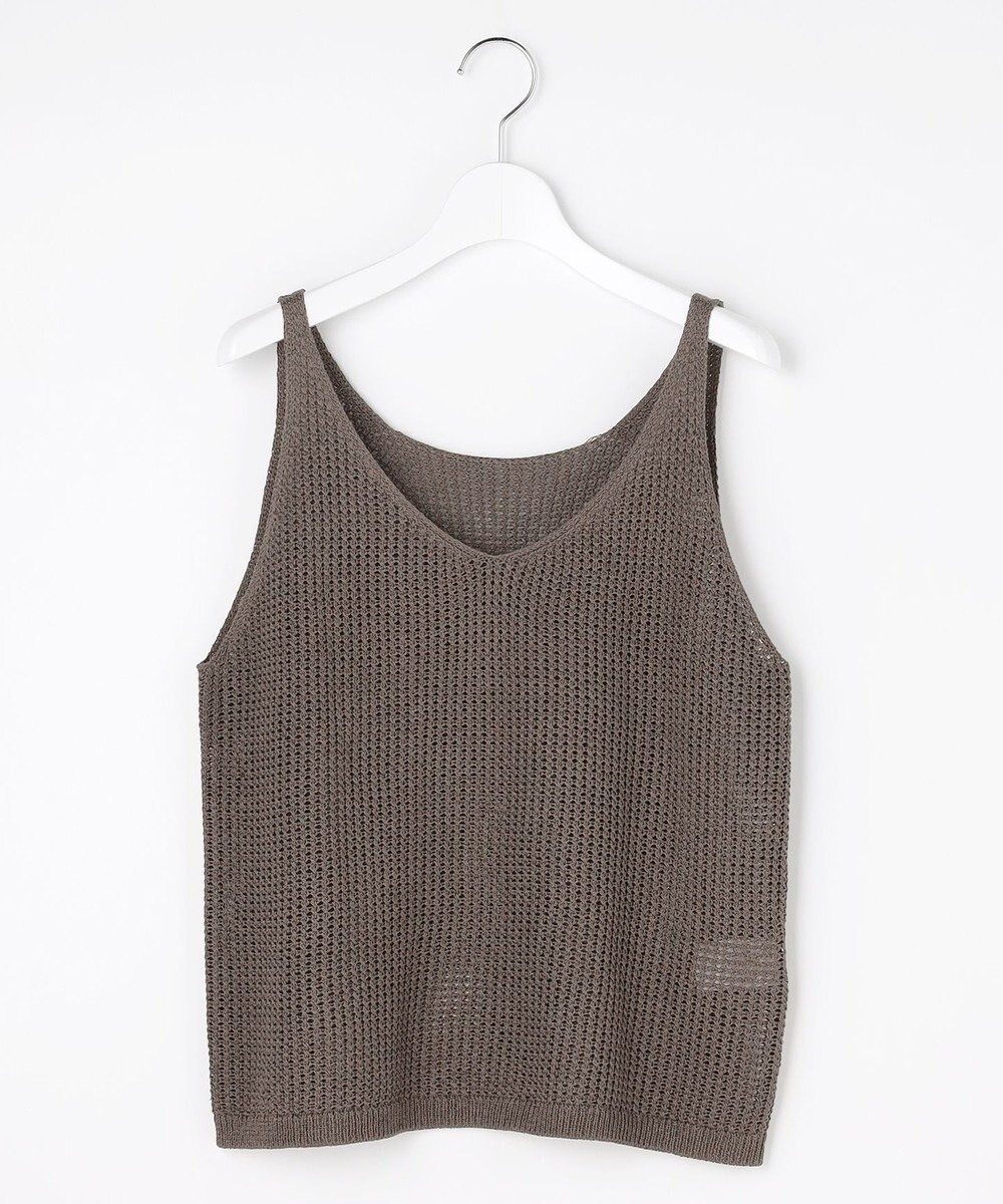 自由区 ペーパーコットンメッシュ ベスト 