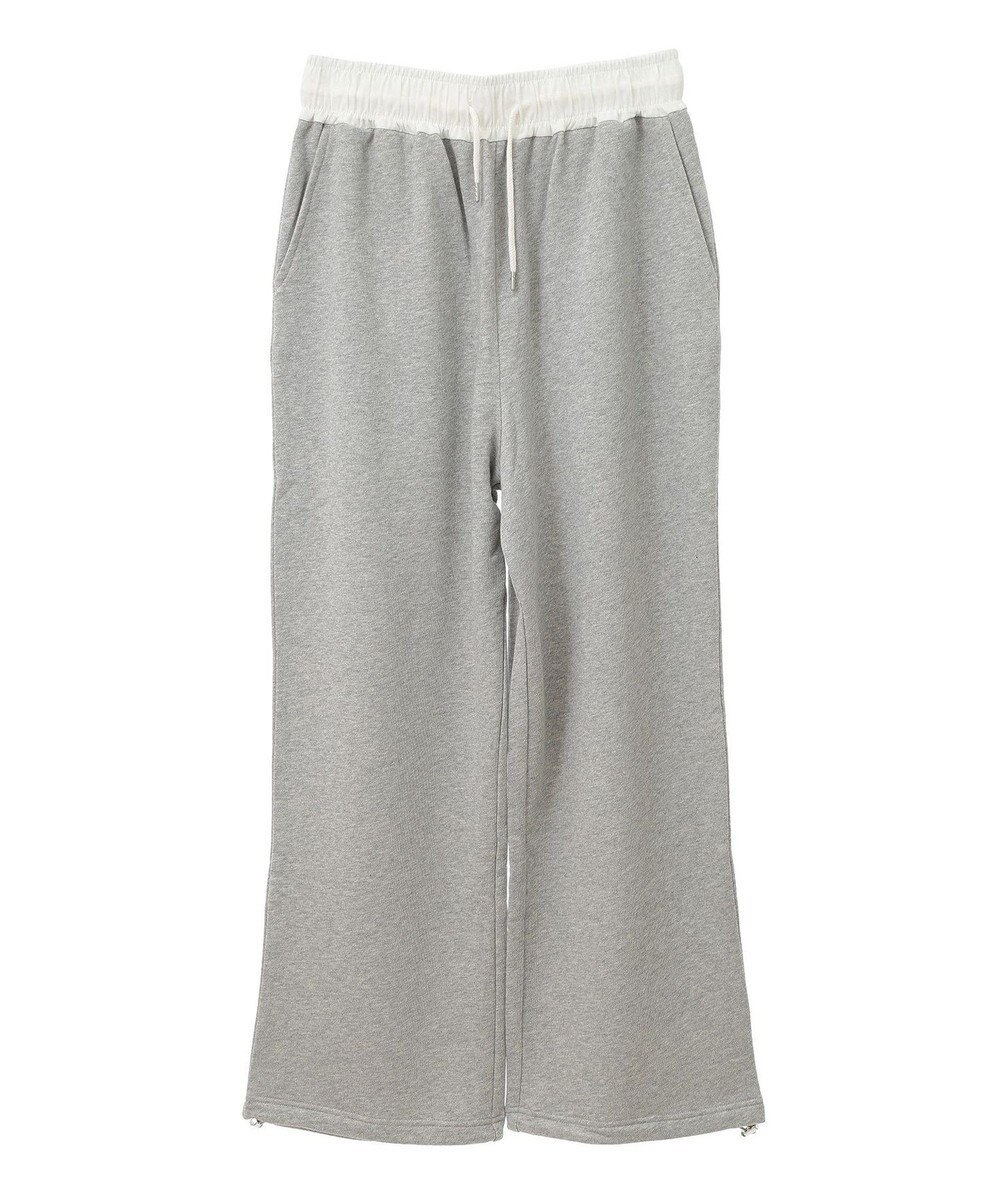 Green Parks ウエスト配色切替スウェットパンツ 